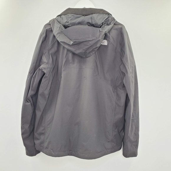 North Face Men's Apex Hyvent Black Jacket Full Zip - Picture 5 of 9